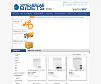 Wholesalebidets.com(Wholesale Bidet Toilet Seats and Bidets) Screenshot