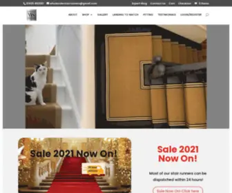 Wholesalecarpets.co.uk(Stair runners home) Screenshot