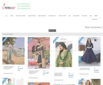 Wholesalecatalog.in(Wholesale Kurtis in Surat from) Screenshot