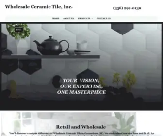 Wholesaleceramictileinc.com(Wholesaleceramictileinc) Screenshot