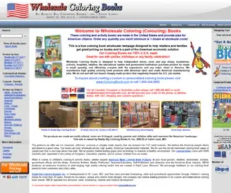 Wholesalecoloringbooks.com(Wholesale Bulk Coloring Books) Screenshot