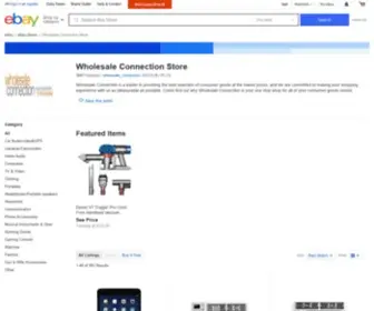 Wholesaleconnection.com(Wholesale Connection) Screenshot