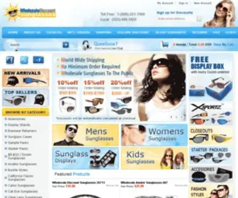 Wholesalediscountsunglasses.com(Wholesale Sunglasses) Screenshot