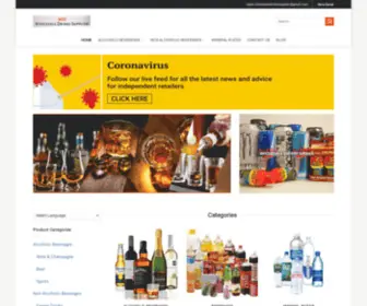 Wholesaledrinkssupplier.com(Wholesale Drinks Supplier) Screenshot