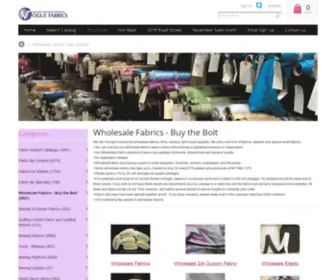 WholesalefabricsStore.com(Wholesale Fabric by the Bolt) Screenshot