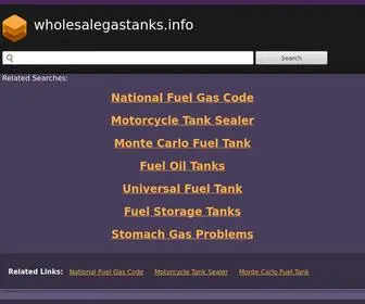 Wholesalegastanks.info(Wholesalegastanks info) Screenshot