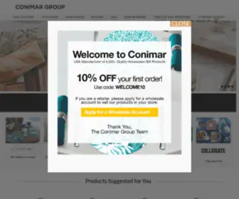 Wholesalegifts.co(Conimar Group) Screenshot