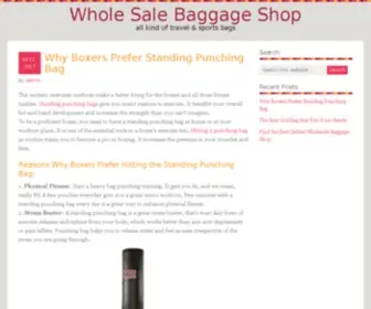 Wholesalehandbagshop.com(Wholesaler of Handbags) Screenshot