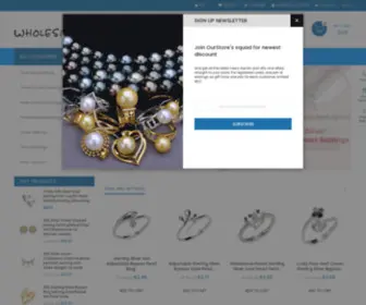 Wholesalel.com(Chinese cultured pearl wholesaler) Screenshot