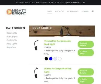 Wholesalemb.com(Mighty Bright) Screenshot