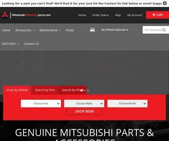 Wholesalemitsubishiparts.com(Buy OEM Mitsubishi Parts and Accessories at Wholesale Pricing) Screenshot