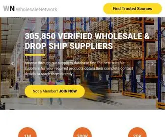 Wholesalenetwork.co.uk(Free website templates) Screenshot