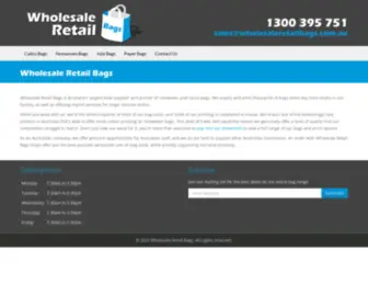 Wholesaleretailbags.com.au(Wholesale Retail Bags) Screenshot