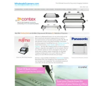 Wholesalescanners.com(The Ultimate Source for Document Imaging Solutions) Screenshot