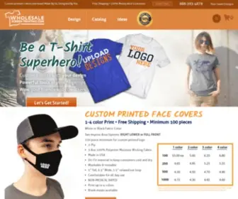 Wholesalescreenprinting.com(Wholesale Screen Printing) Screenshot