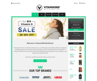 Wholesalesupplements.eu(Huge supplement wholesale superstore with deep discount prices) Screenshot