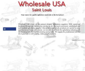 Wholesaleusastl.com(Wholesale USA) Screenshot