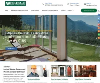 Wholesalewindowanddoor.com(Wholesale Window & Door in Phoenix) Screenshot