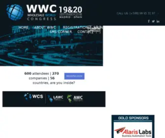 WholesaleWorldcongress.com(WWC) Screenshot