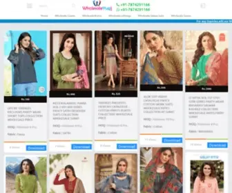 Wholesaleyug.com(Wholesale Textile Market Surat) Screenshot