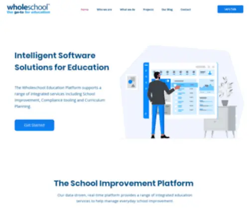 Wholeschool.ie(Software for Schools) Screenshot