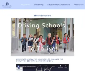 Wholeschoolsinternational.com(WholeSchools) Screenshot