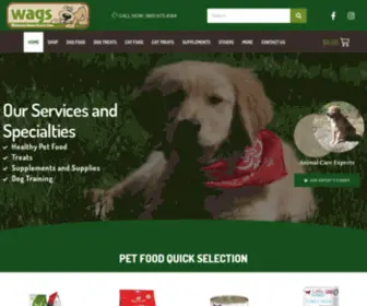 Wholesomeanimal.com(At Wholesome Animal Grocery Store (WAGS)) Screenshot