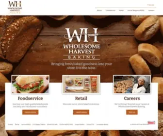 Wholesomeharvestbaking.com(Bimbo Bakehouse) Screenshot