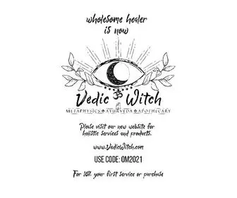 Wholesomehealer.com(Vedic Witch) Screenshot