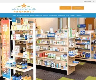 Wholesomerx.com(Pharmacy in Illinois) Screenshot