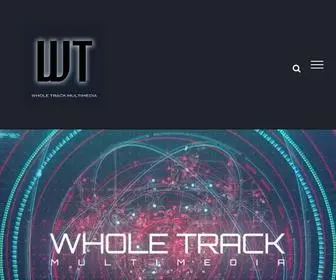 Wholetrack.com(Whole Track Transmedia) Screenshot