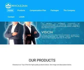 Wholezam.com(Welcome) Screenshot