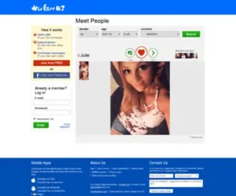 Wholikesu.net(Meet Singles in your City for Free) Screenshot