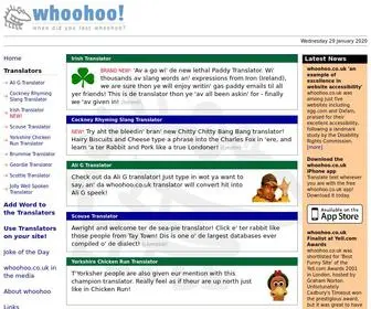 Whoohoo.co.uk(The British Dialect Translator) Screenshot