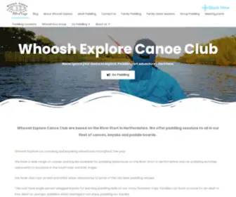 Whooshexplore.co.uk(Whoosh Explore) Screenshot