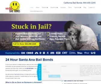 Whosontherun.com(Santa Ana Bail Bonds Services) Screenshot