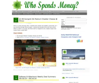 Whospendsmoney.com(Whospendsmoney) Screenshot