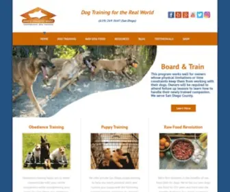 Whoswalkingwho.com(San Diego Dog Training) Screenshot