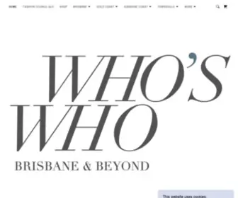 Whoswhobrisbane.com.au(Who's Who Brisbane) Screenshot