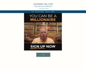 Whowantstobeamillionaire.org(Financial Education Webinar) Screenshot