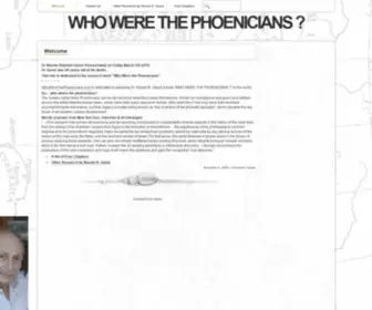 Whowerethephoenicians.com(Whowerethephoenicians) Screenshot