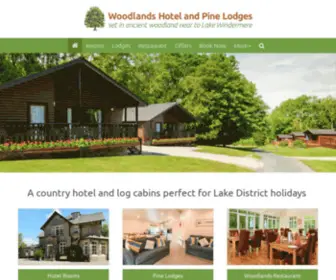 WHPL.uk(A country hotel and log cabins perfect for Lake District holidays) Screenshot