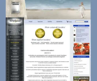 WHplaza.hu(Whirlpool mĂĄrkabolt) Screenshot