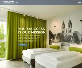 WHrdevelopmentemea.com(Wyndham Hotel Development) Screenshot