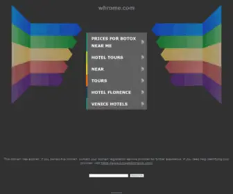 Whrome.com(Since 2005) Screenshot