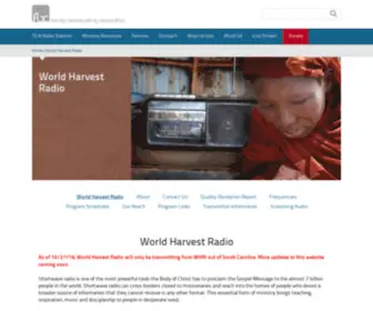 WHR.org(Shortwave radio) Screenshot