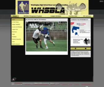 WHSbla.org(Lacrosse) Screenshot