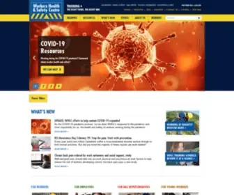 WHSC.on.ca(Workers Health & Safety Centre) Screenshot