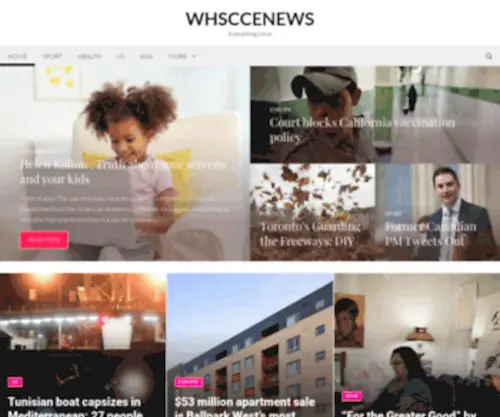 WHSccenews.com(WHSccenews) Screenshot