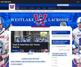 WHslax.net(Westlake Lacrosse) Screenshot